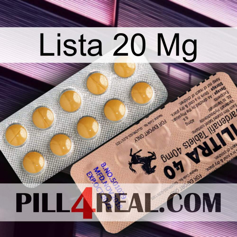 Lista 20 Mg 41